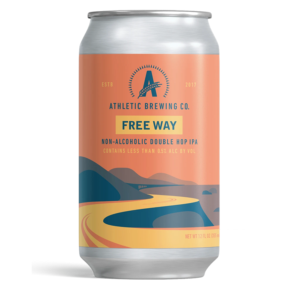 Athletic Brewing Free Way Double Hop IPA