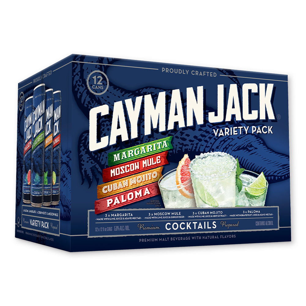 Beverage Town Country Distributors   Cayman Jack Variety Pack 