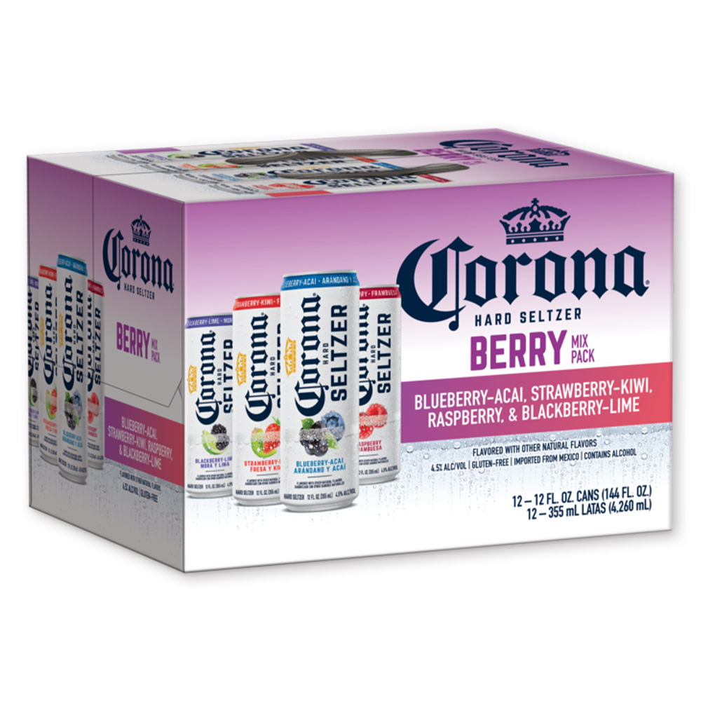 Corona Hard Seltzer Berry Mixed Pack