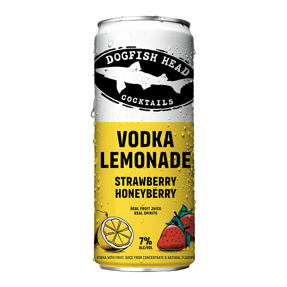 Dogfish Head Cocktails Strawberry Lemonade Vodka