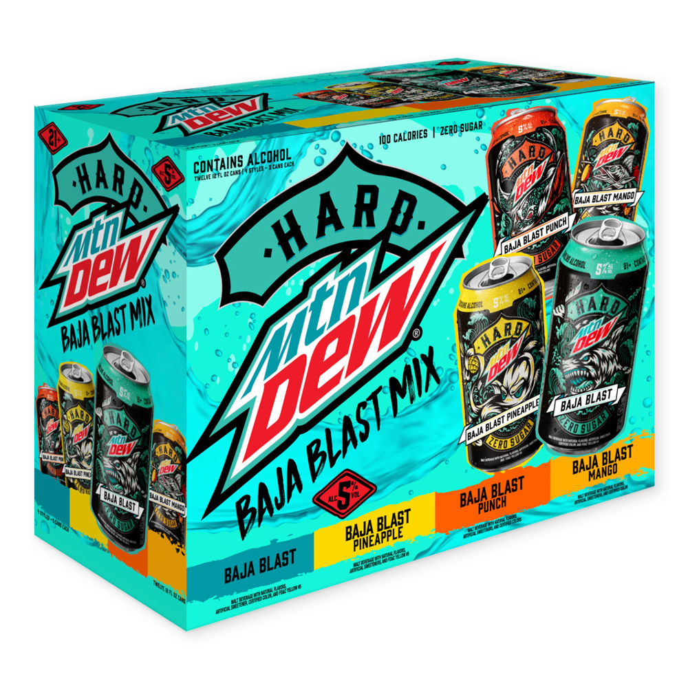 Hard MTN Dew BAJA BLAST MIX