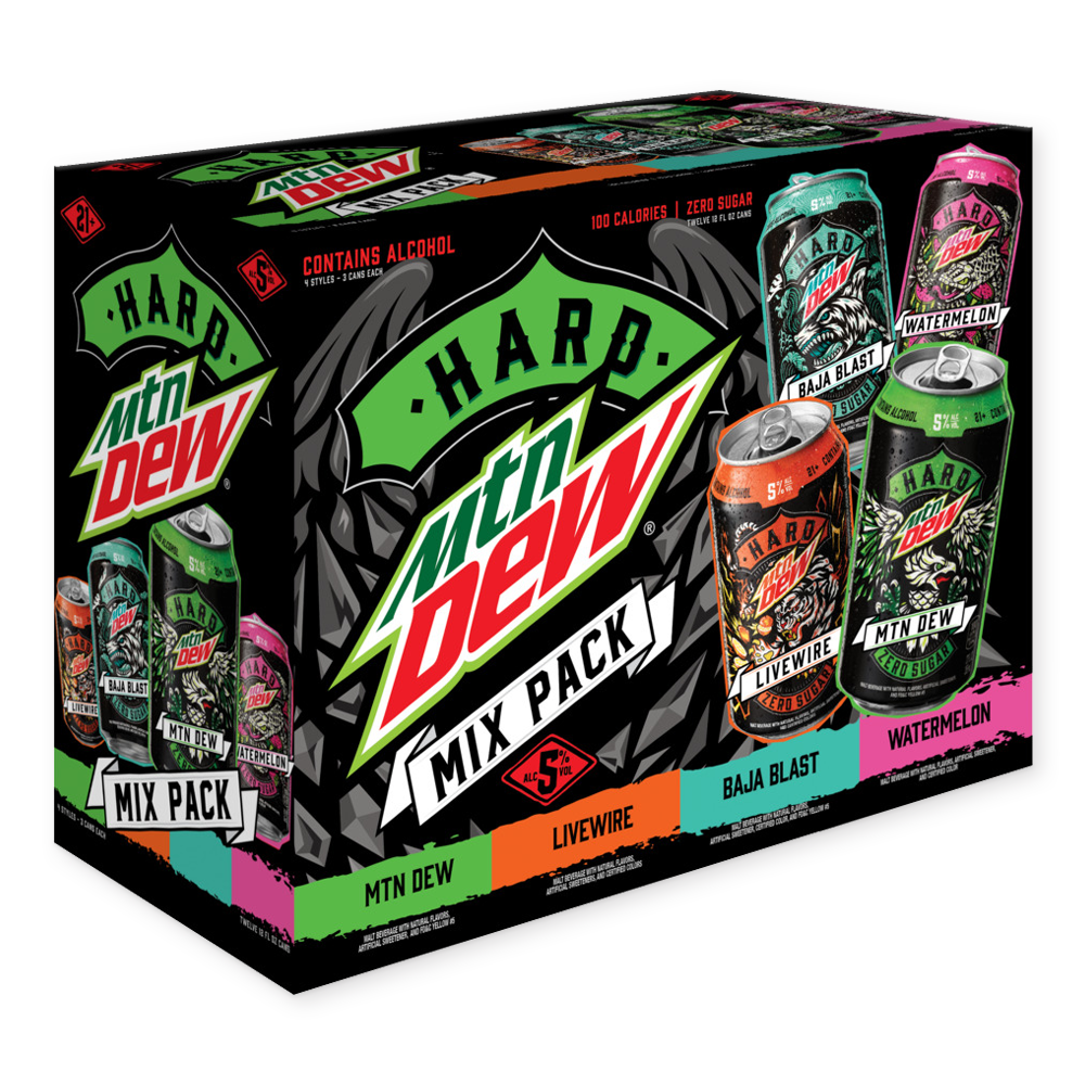 Hard MTN Dew Mix Pack