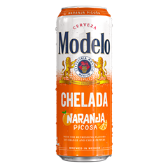 Modelo Chelada Naranja Picosa