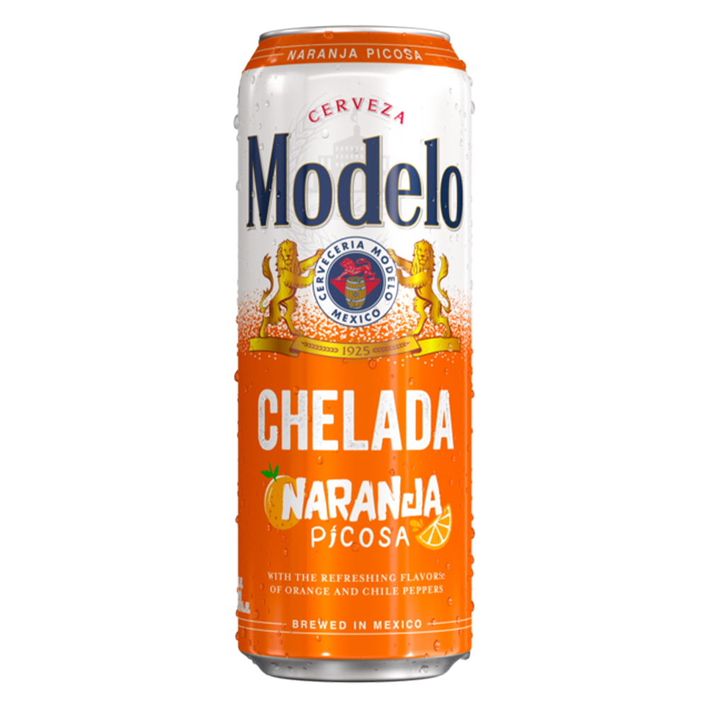 Modelo Chelada Naranja Picosa