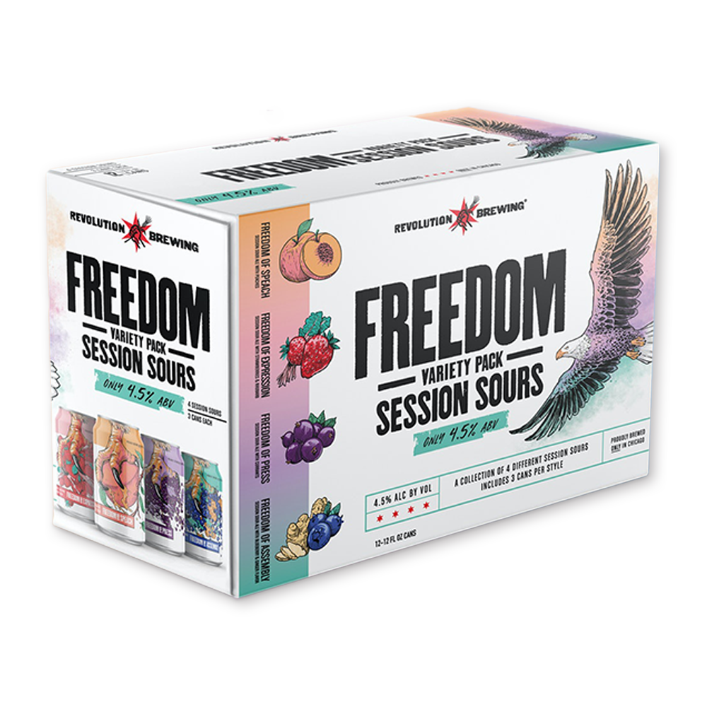 Revolution Freedom Variety Pack Session Sours