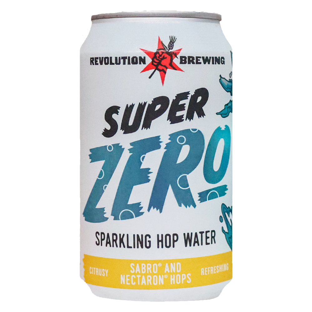 Revolution Super Zero Sparkling Hop Water