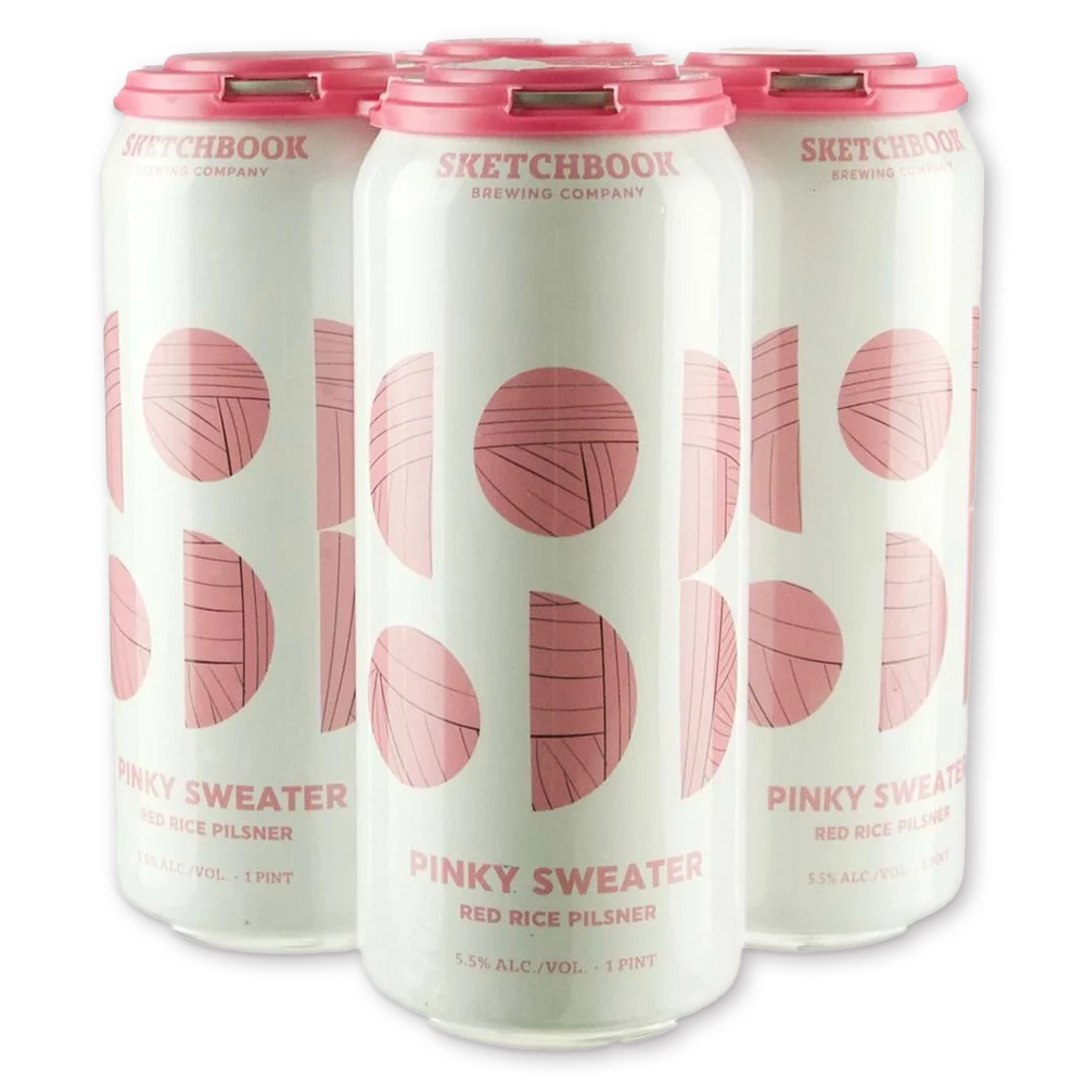 Sketchbook Pinky Sweater Red Rice Pilsner