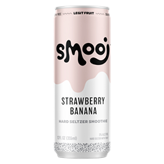 Smooj Strawberry Banana Hard Seltzer Smoothie