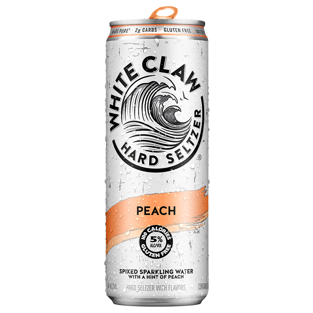 White Claw Hard Seltzer Peach