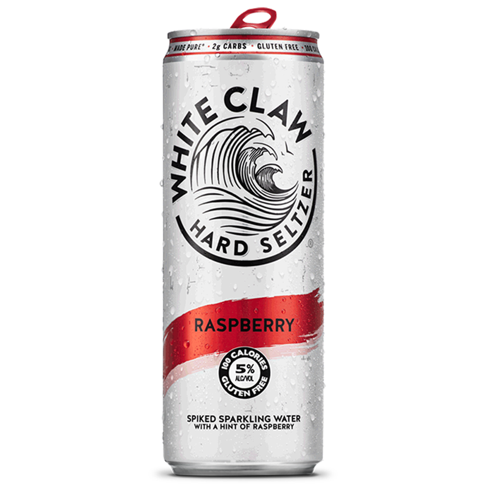 White Claw Hard Seltzer Raspberry