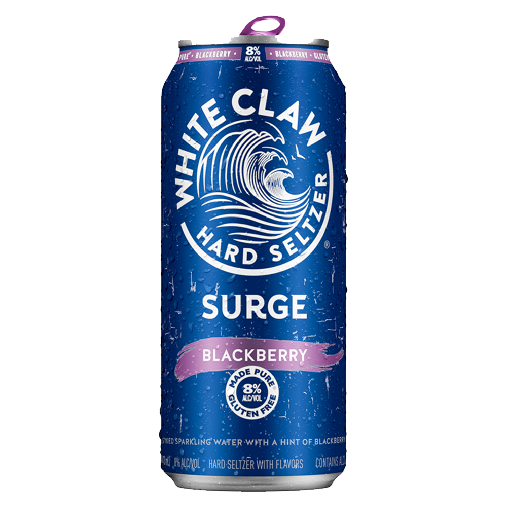 White Claw Hard Seltzer Surge Blackberry