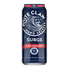 White Claw Hard Seltzer Surge Cranberry