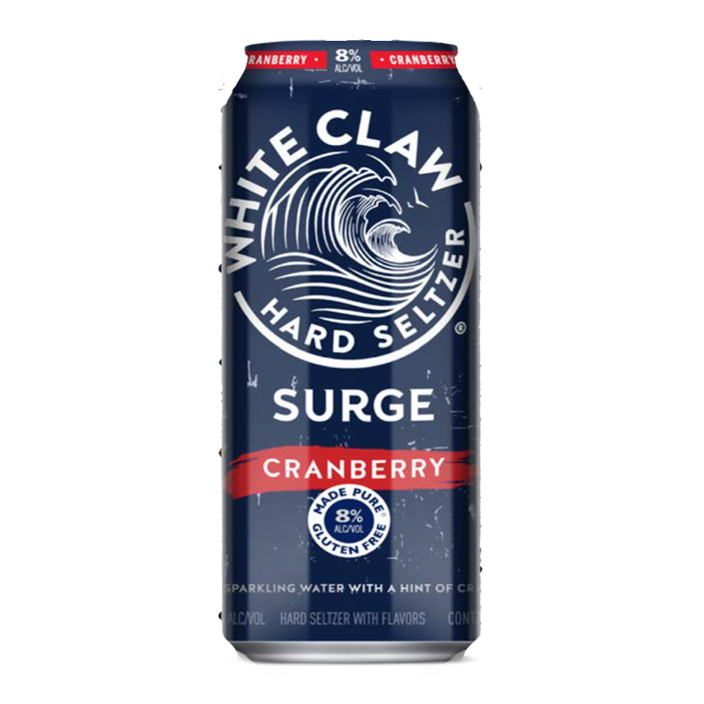 White Claw Hard Seltzer Surge Cranberry