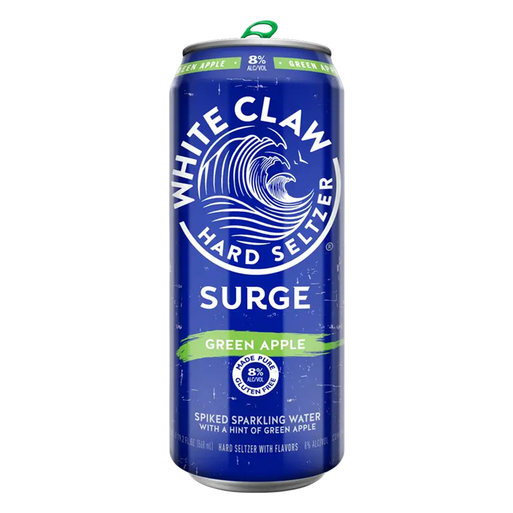 White Claw Hard Seltzer Surge Green Apple