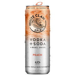 White Claw Vodka Soda Peach