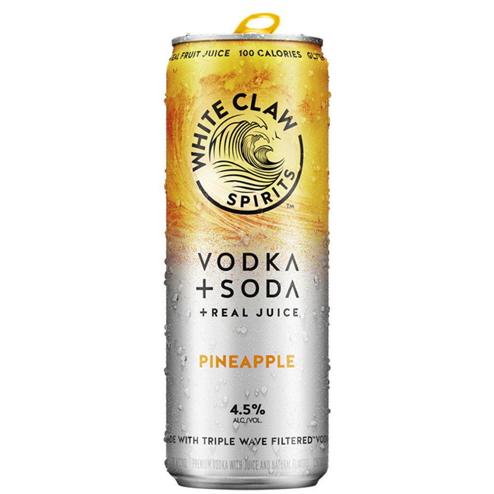 White Claw Vodka Soda Pineapple