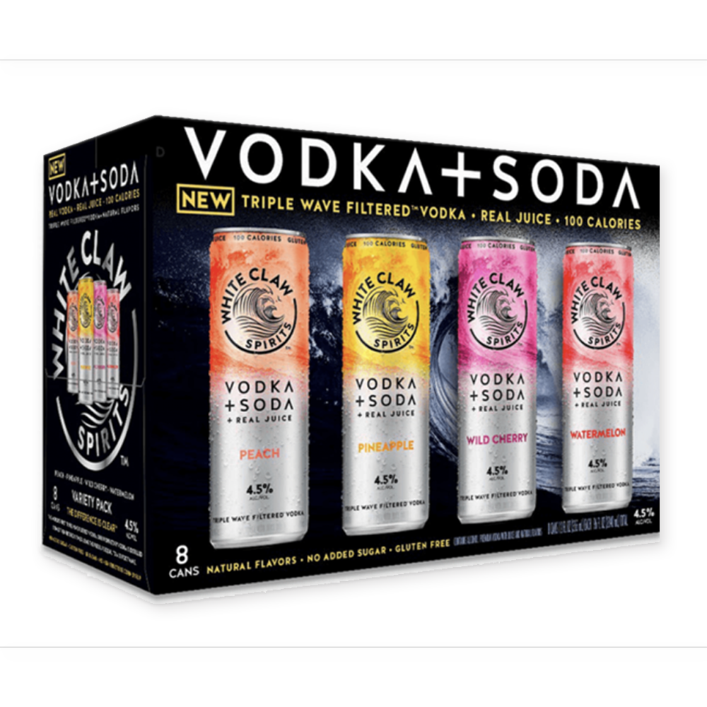 White Claw Vodka Soda Variety