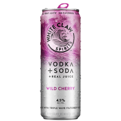 White Claw Vodka Soda Wild Cherry