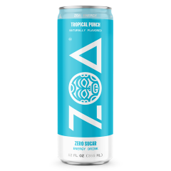 ZOA Tropical Punch Zero Sugar Energy Drink