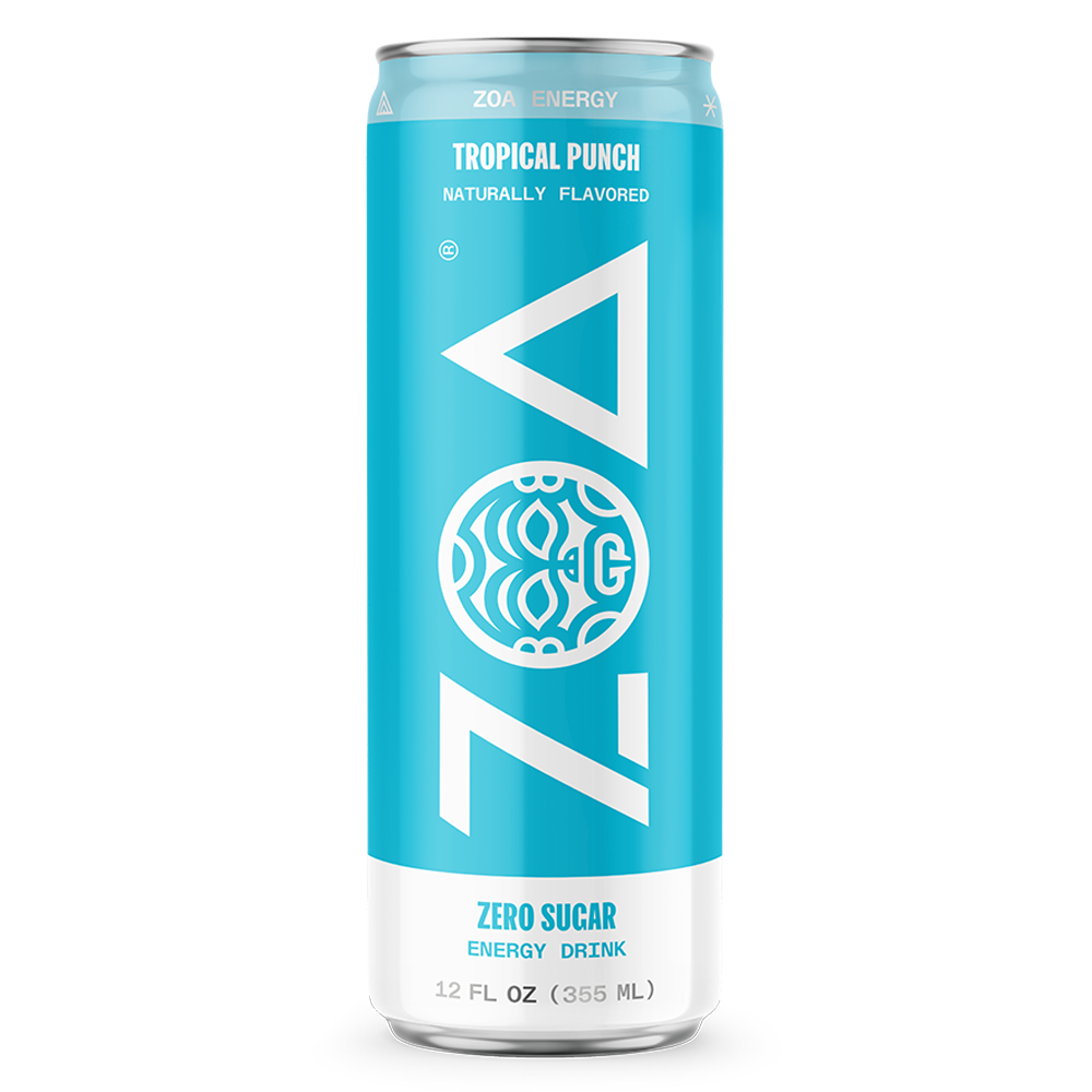 ZOA Tropical Punch Zero Sugar Energy Drink