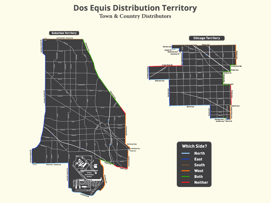 T&C Territory for Dos Equis