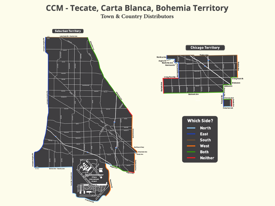 T&C Territory for CCM